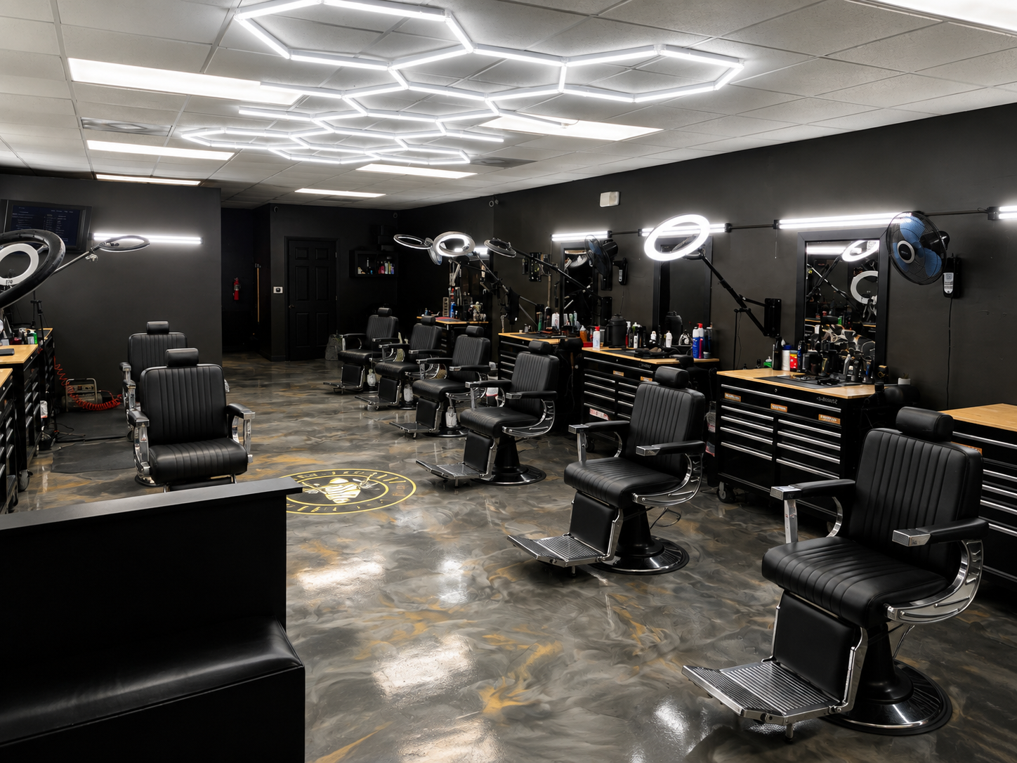 The Barbershop OG- Beach interior