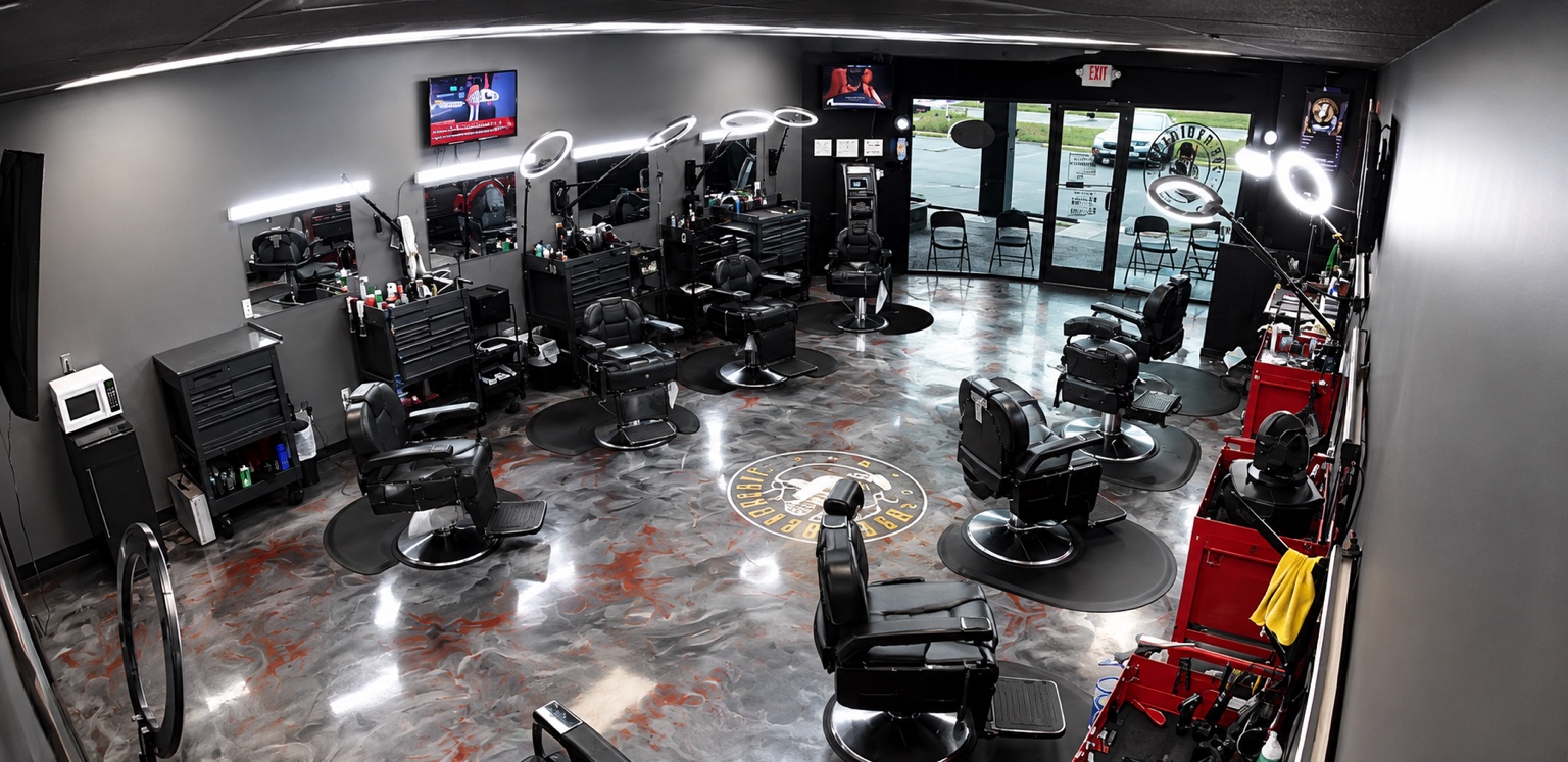 The Barbershop 3- Southside interior